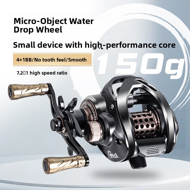 Ice Fishing Reel - Катушка с металлической шпулей, предотвращающая разрыв