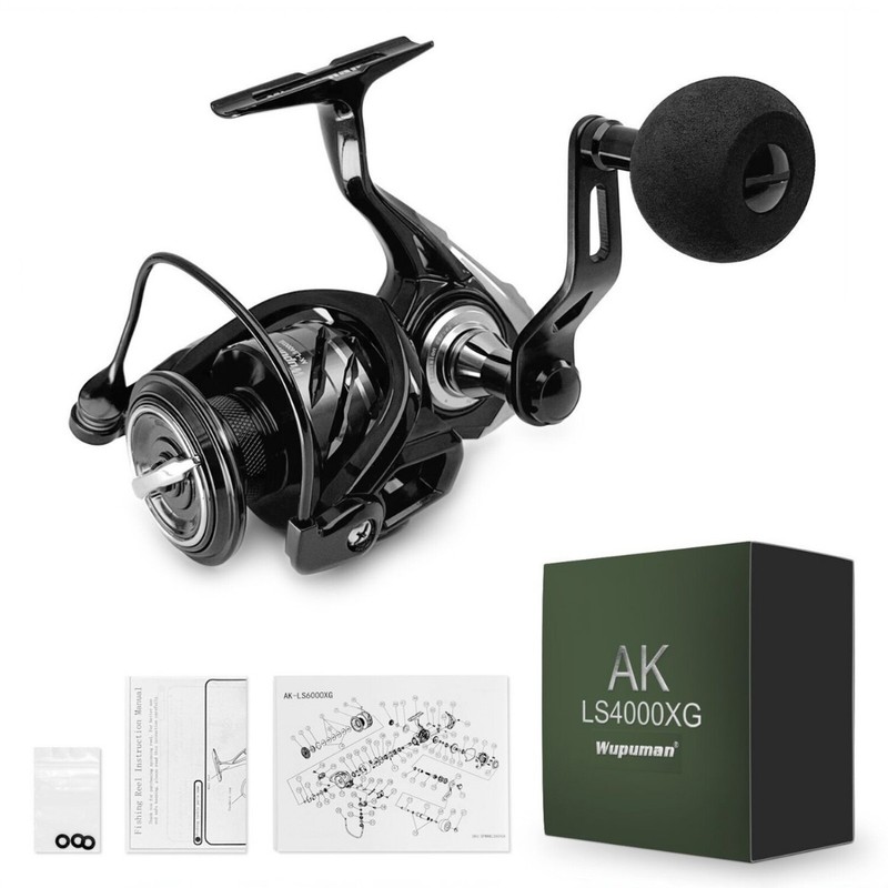 Ice Fishing Reel - Новая легкая высокоскоростная металлическая спиннинговая катушка